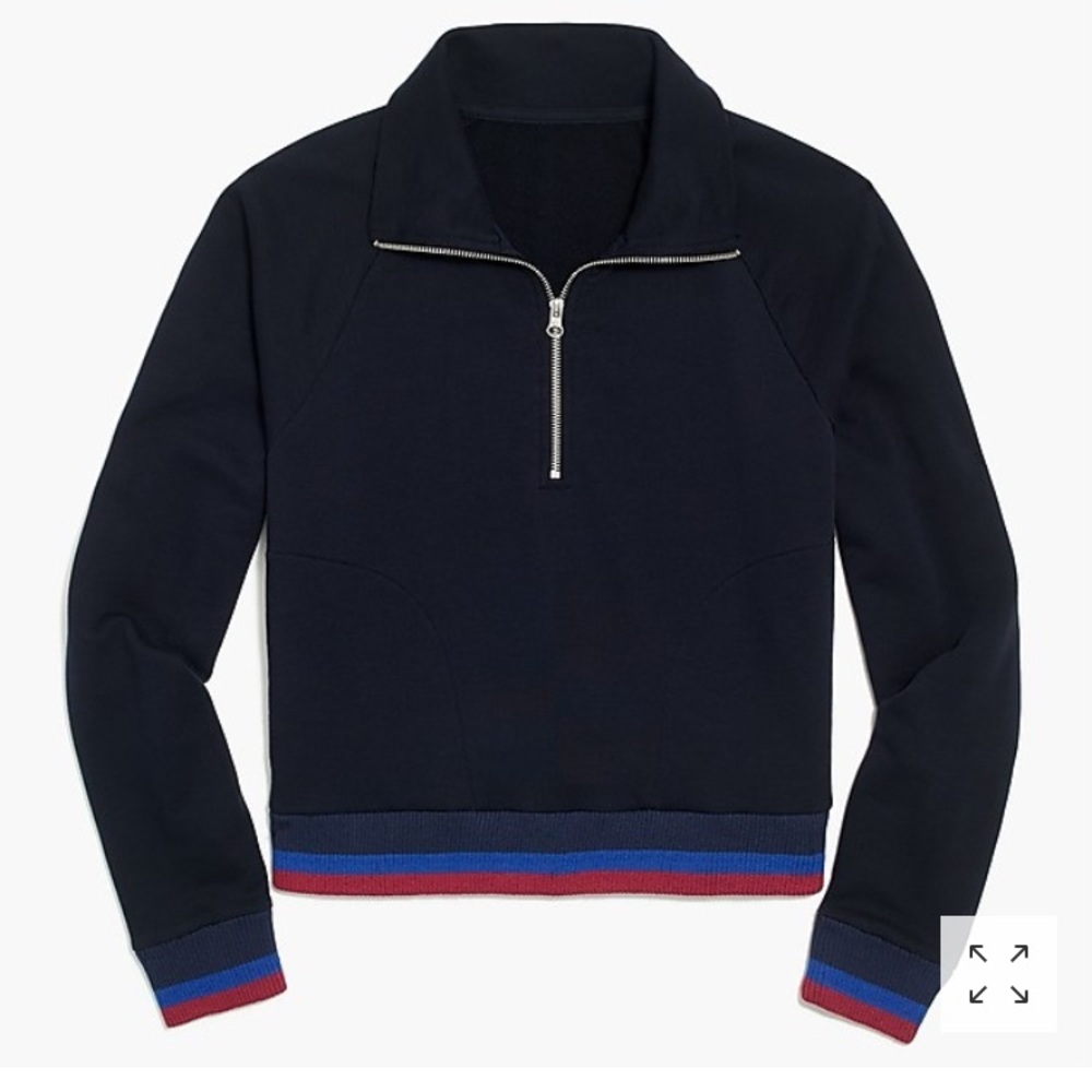 New Balance for J.Crew Factory Half-zip jacket